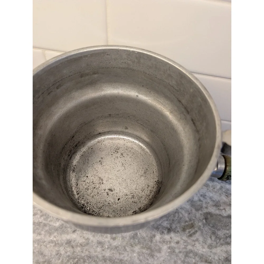Vintage‎ Aluminum Double Boiler, 3 Piece, Household Institute